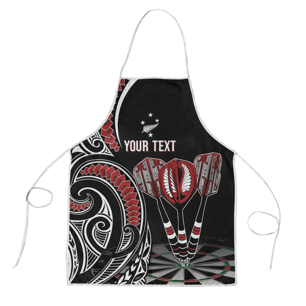 New Zealand Darts Personalized Hei Manaia Apron Classic Kowhaiwhai