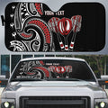New Zealand Darts Personalized Hei Manaia Auto Sun Shade Classic Kowhaiwhai