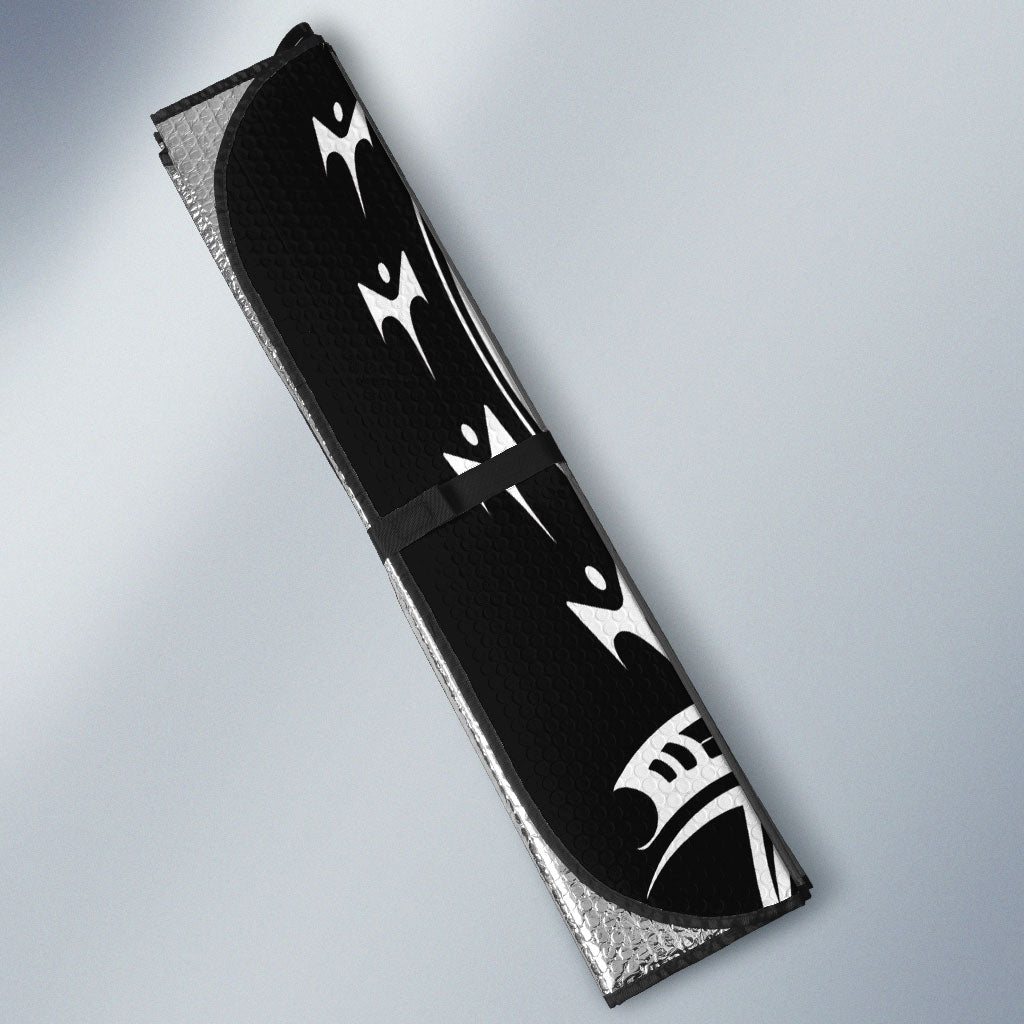 New Zealand Darts Personalized Hei Manaia Auto Sun Shade Classic Kowhaiwhai