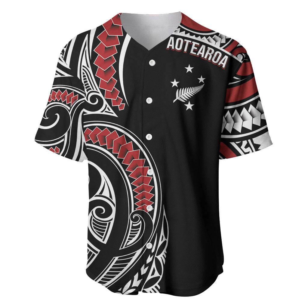 New Zealand Darts Personalized Hei Manaia Baseball Jersey Classic Kowhaiwhai