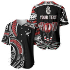 New Zealand Darts Personalized Hei Manaia Baseball Jersey Classic Kowhaiwhai