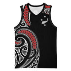 New Zealand Darts Personalized Hei Manaia Basketball Jersey Classic Kowhaiwhai
