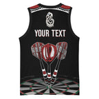 New Zealand Darts Personalized Hei Manaia Basketball Jersey Classic Kowhaiwhai