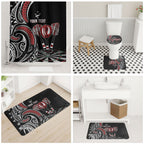 New Zealand Darts Personalized Hei Manaia Bathroom Set Classic Kowhaiwhai