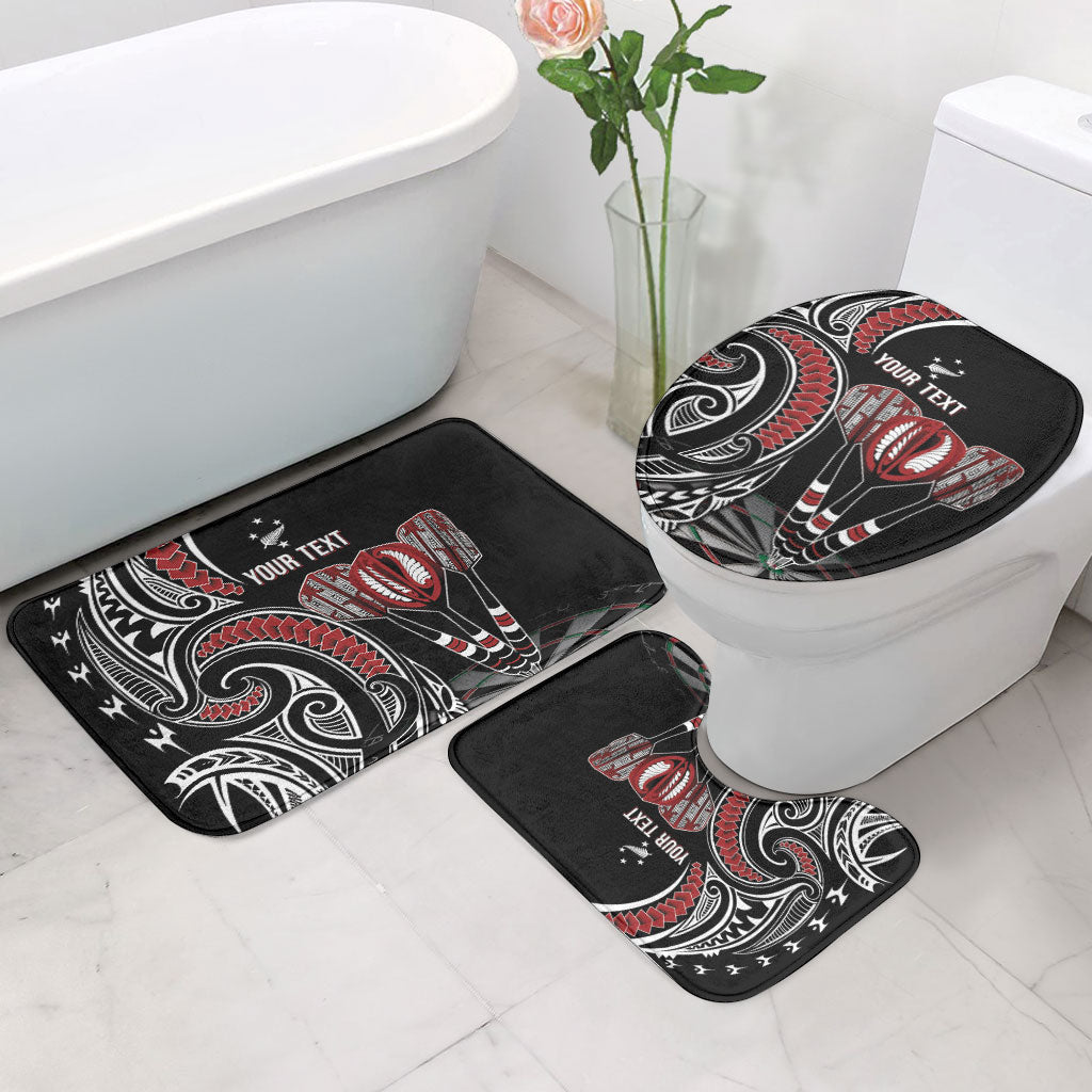 New Zealand Darts Personalized Hei Manaia Bathroom Set Classic Kowhaiwhai