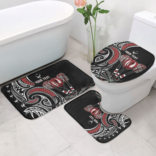 New Zealand Darts Personalized Hei Manaia Bathroom Set Classic Kowhaiwhai