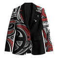 New Zealand Darts Personalized Hei Manaia Blazer Classic Kowhaiwhai