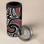 New Zealand Darts Hei Manaia 4 in 1 Can Cooler Tumbler Classic Kowhaiwhai