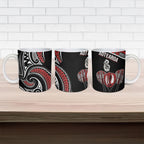 New Zealand Darts Hei Manaia Ceramic Mug Classic Kowhaiwhai