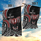 New Zealand Darts Personalized Hei Manaia Garden Flag Classic Kowhaiwhai
