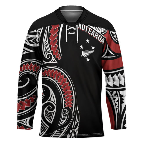 New Zealand Darts Personalized Hei Manaia Hockey Jersey Classic Kowhaiwhai