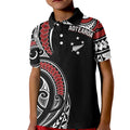 New Zealand Darts Personalized Hei Manaia Kid Polo Shirt Classic Kowhaiwhai