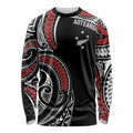 New Zealand Darts Personalized Hei Manaia Long Sleeve Shirt Classic Kowhaiwhai