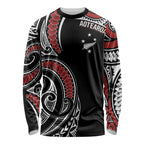 New Zealand Darts Personalized Hei Manaia Long Sleeve Shirt Classic Kowhaiwhai