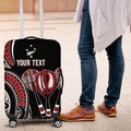 New Zealand Darts Personalized Hei Manaia Luggage Cover Classic Kowhaiwhai
