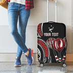 New Zealand Darts Personalized Hei Manaia Luggage Cover Classic Kowhaiwhai
