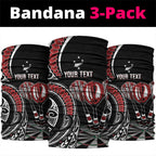 New Zealand Darts Personalized Hei Manaia Neck Gaiter Classic Kowhaiwhai