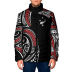New Zealand Darts Personalized Hei Manaia Padded Jacket Classic Kowhaiwhai