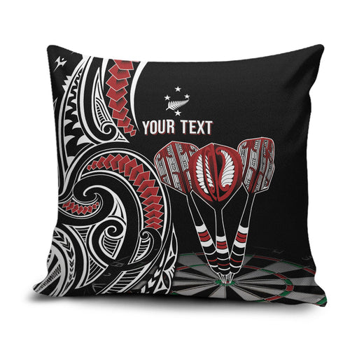 New Zealand Darts Personalized Hei Manaia Pillow Cover Classic Kowhaiwhai