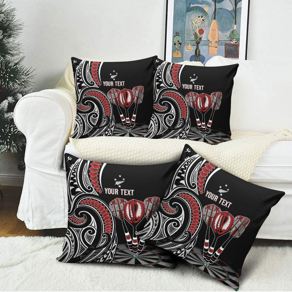 New Zealand Darts Personalized Hei Manaia Pillow Cover Classic Kowhaiwhai