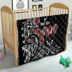 New Zealand Darts Personalized Hei Manaia Quilt Classic Kowhaiwhai