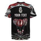 New Zealand Darts Personalized Hei Manaia Rugby Jersey Classic Kowhaiwhai