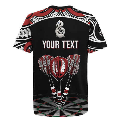 New Zealand Darts Personalized Hei Manaia Rugby Jersey Classic Kowhaiwhai