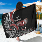 New Zealand Darts Personalized Hei Manaia Sarong Classic Kowhaiwhai