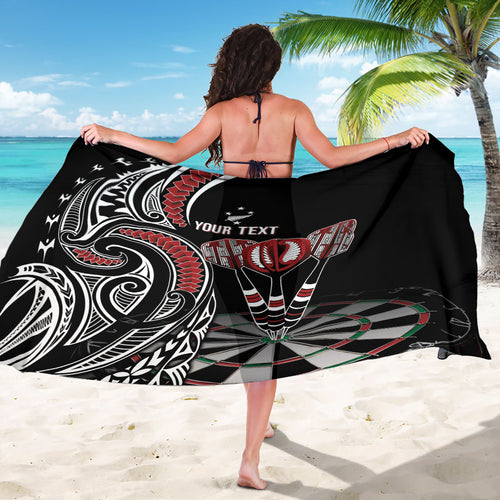 New Zealand Darts Personalized Hei Manaia Sarong Classic Kowhaiwhai