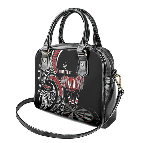 New Zealand Darts Personalized Hei Manaia Shoulder Handbag Classic Kowhaiwhai