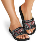 New Zealand Darts Personalized Hei Manaia Slide Sandals Classic Kowhaiwhai