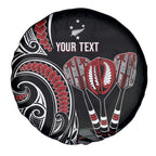 New Zealand Darts Personalized Hei Manaia Spare Tire Cover Classic Kowhaiwhai