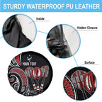 New Zealand Darts Personalized Hei Manaia Spare Tire Cover Classic Kowhaiwhai