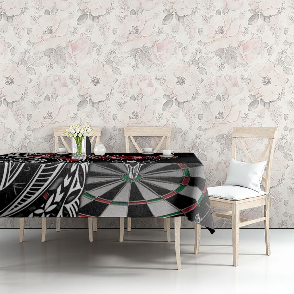 New Zealand Darts Personalized Hei Manaia Tablecloth Classic Kowhaiwhai