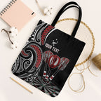 New Zealand Darts Personalized Hei Manaia Tote Bag Classic Kowhaiwhai