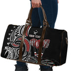 New Zealand Darts Personalized Hei Manaia Travel Bag Classic Kowhaiwhai