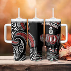 New Zealand Darts Hei Manaia Tumbler With Handle Classic Kowhaiwhai