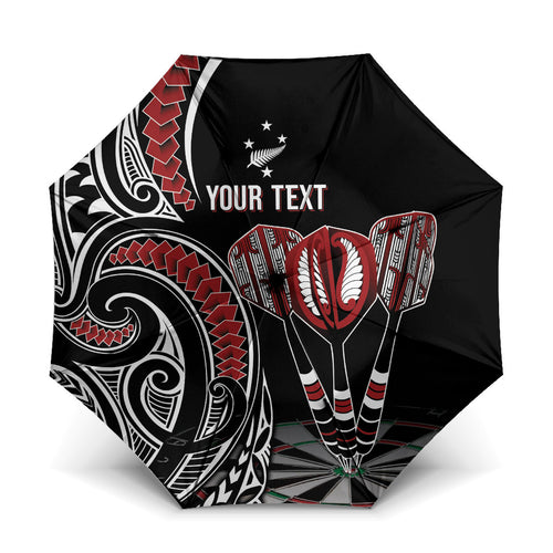 New Zealand Darts Personalized Hei Manaia Umbrella Classic Kowhaiwhai