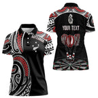 New Zealand Darts Personalized Hei Manaia Women Polo Shirt Classic Kowhaiwhai