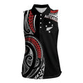 New Zealand Darts Personalized Hei Manaia Women Sleeveless Polo Shirt Classic Kowhaiwhai