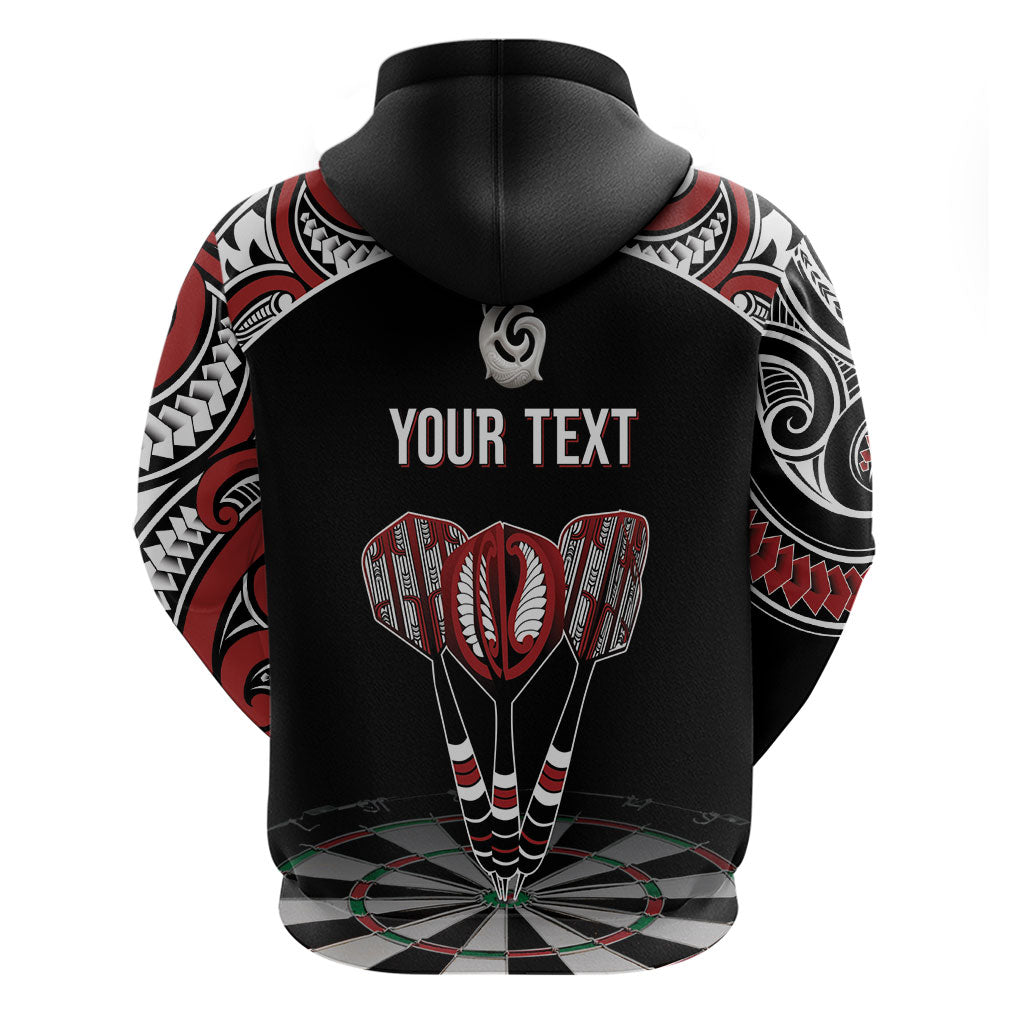 New Zealand Darts Personalized Hei Manaia Zip Hoodie Classic Kowhaiwhai