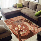 NAIDOC 2025 Strength Vision & Legacy Area Rug Future Dreaming - Taupe