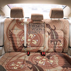 NAIDOC 2025 Strength Vision & Legacy Back Car Seat Cover Future Dreaming - Taupe