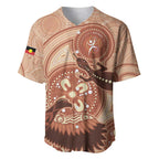 NAIDOC 2025 Strength Vision & Legacy Baseball Jersey Future Dreaming - Taupe