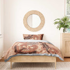 NAIDOC 2025 Strength Vision & Legacy Bedding Set Future Dreaming - Taupe