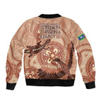 NAIDOC 2025 Strength Vision & Legacy Bomber Jacket Future Dreaming - Taupe