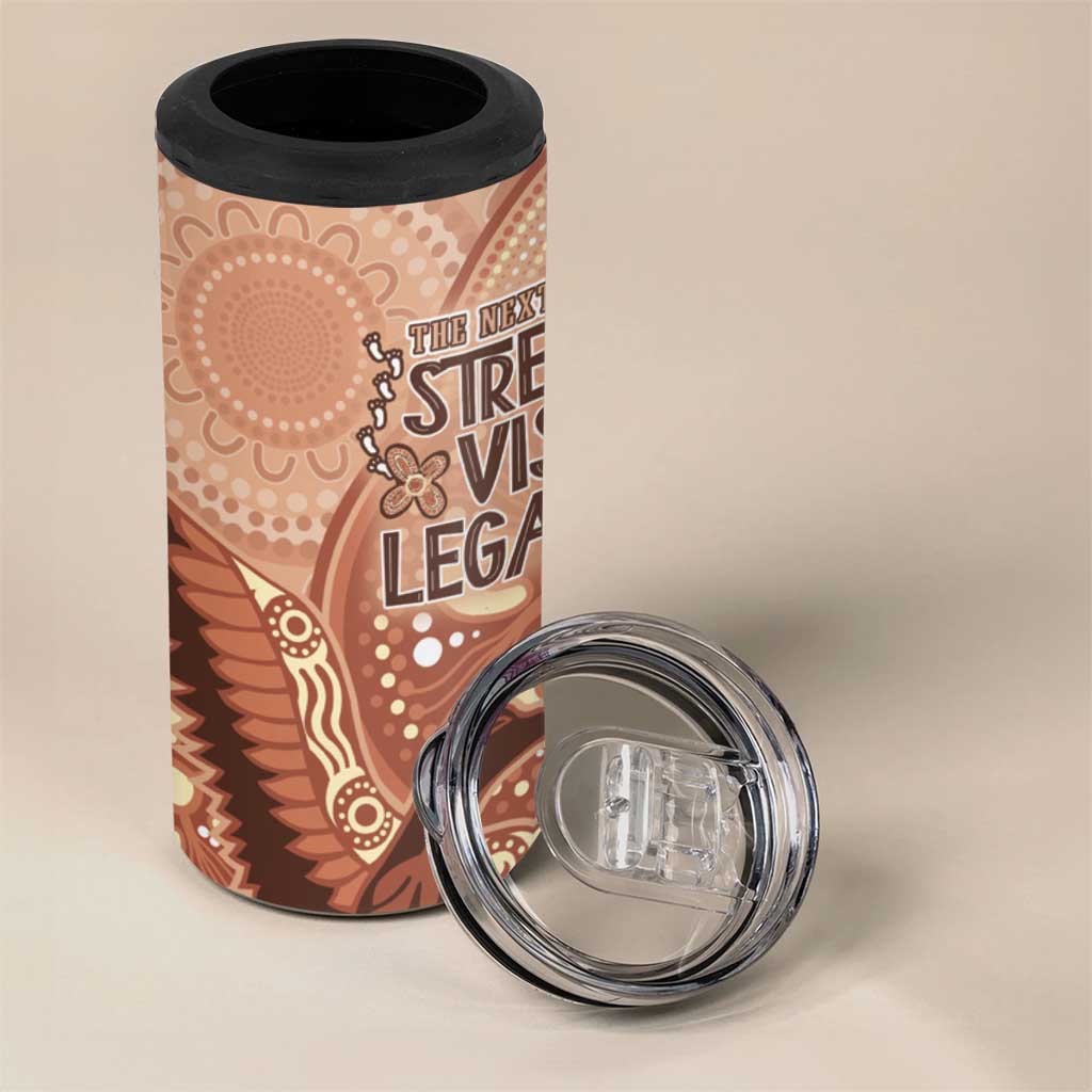 NAIDOC 2025 Strength Vision & Legacy 4 in 1 Can Cooler Tumbler Future Dreaming - Taupe