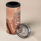 NAIDOC 2025 Strength Vision & Legacy 4 in 1 Can Cooler Tumbler Future Dreaming - Taupe