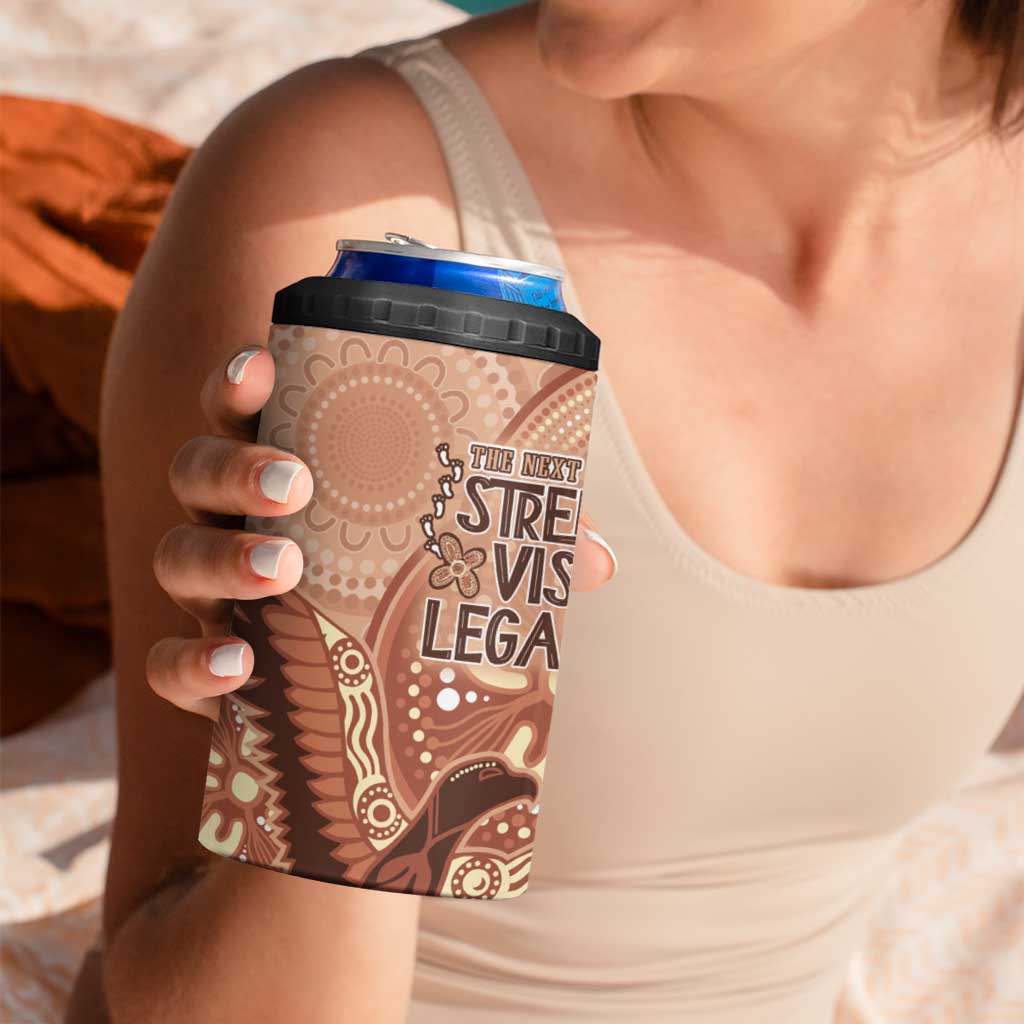 NAIDOC 2025 Strength Vision & Legacy 4 in 1 Can Cooler Tumbler Future Dreaming - Taupe