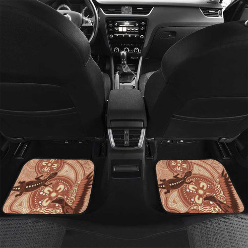 NAIDOC 2025 Strength Vision & Legacy Car Mats Future Dreaming - Taupe